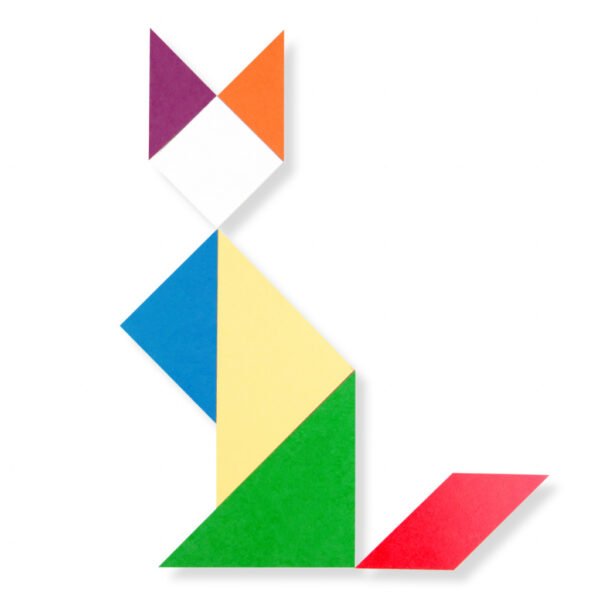TANGRAM C/35 PEÇAS MDF CARLU - Image 2