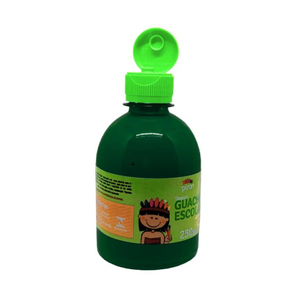 TINTA GUACHE 250ML VERDE ESCURO PIRATININGA