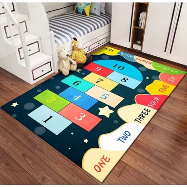TAPETE INFANTIL 100X130 BELGA AMARELINHA  TEXFINE