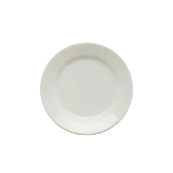 PRATO DE SOBREMESA CERAMICA 18CM BRANCO DONNA BIONA
