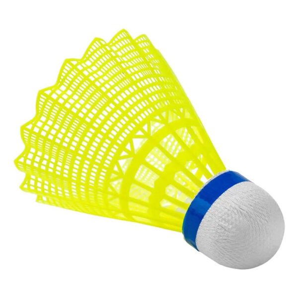 KIT DE PETECAS BADMINTON NYLON BRANCA C/6  VOLLO - Image 2