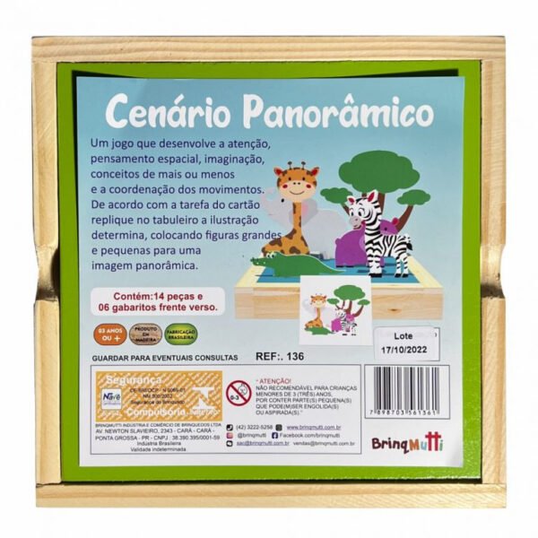 CENARIO PANORAMICO REF 136 BRINQMUTTI