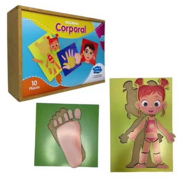 ESQUEMA CORPORAL 10 PLACAS SONHO DE CRIANÇA - Image 3