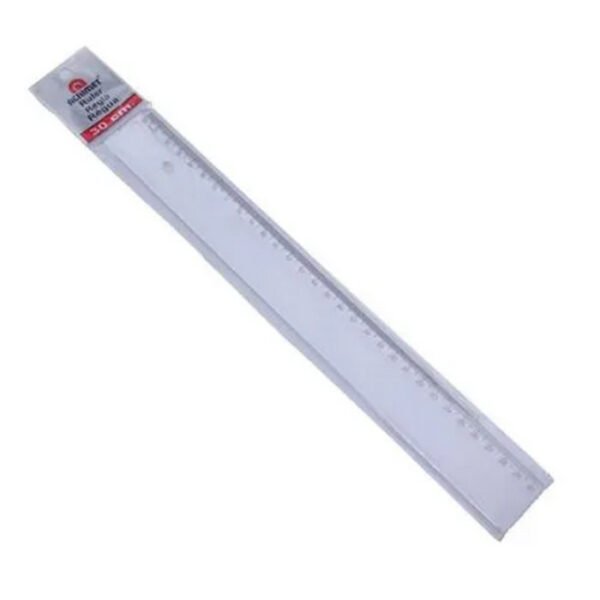 REGUA 30CM CRISTAL POLIBRAS - Image 2