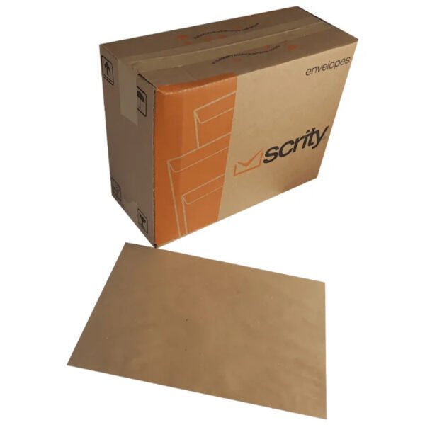 CAIXA DE ENVELOPE KRAFT A4 229X324 C/250 SCRITY