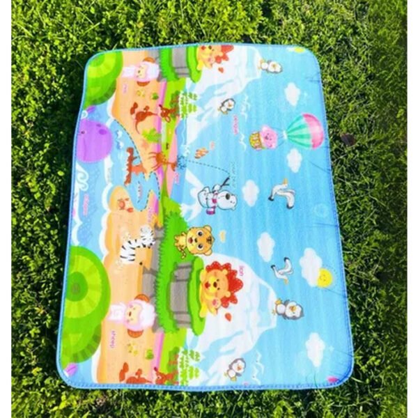 TAPETE INFANTIL 120X90 ANIMAIS EM INGLÊS