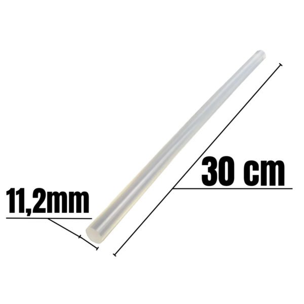 COLA QUENTE SILICONE GROSSA 1KG GRAMPLINE