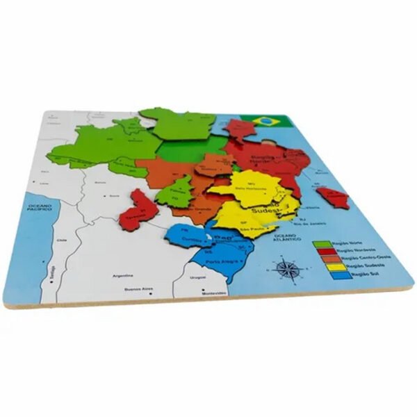 MAPA DO BRASIL QUADRADO REF 071 BRINQMUTTI - Image 3