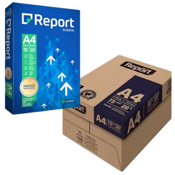 CAIXA DE PAPEL A4 PREMIUM  75G C/10 RESMAS DE 500 FOLHAS REPORT - Image 2