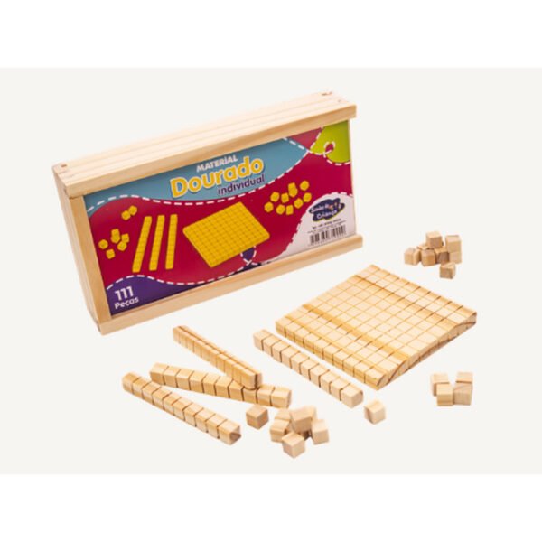 MATERIAL DOURADO INDIVIDUAL SONHO DE CRIANÇA