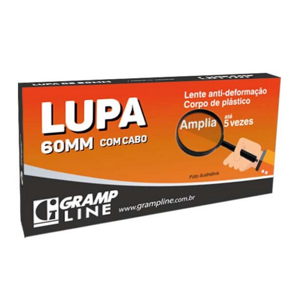 LUPA AMPLIFICADORA 60MM GRAMPLINE