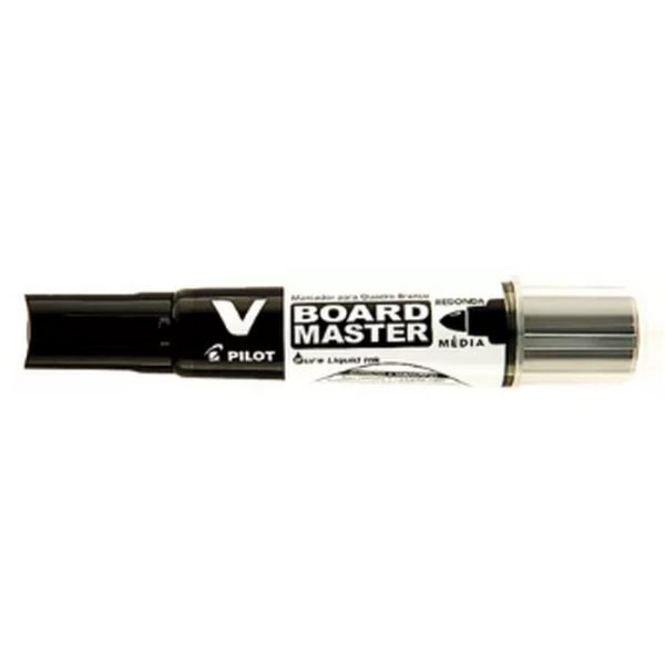 CAIXA DE MARCADOR DE QUADRO BRANCO RECARREGAVEL WBMA-VBM PRETO C/12 PILOT - Image 3
