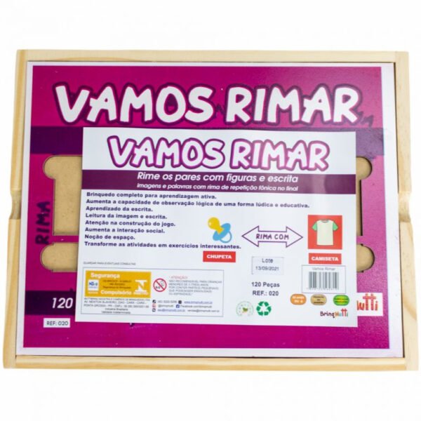 VAMOS RIMAR REF 020 BRINQMUTTI - Image 2