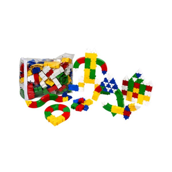 SACOLÃO MONTA TUDO GIGANTE C/ 200 PEÇAS SONHO DE CRIANÇA - Image 3