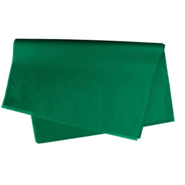 PACOTE DE PAPEL SEDA VERDE BANDEIRA 48X60CM C/ 100 20G V.M.P