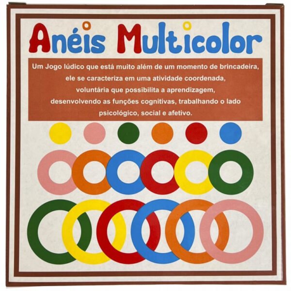 ANEIS MULTICOLOR REF 104 BRINQMUTTI