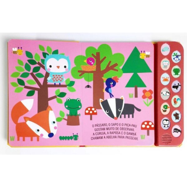 LIVRO SONORO AMIGOS ANIMAIS 12 SONS MAGIC KIDS - Image 2