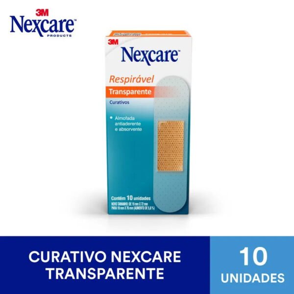 CURATIVO NEXCARE C/10 TRANSPARENTE 3M