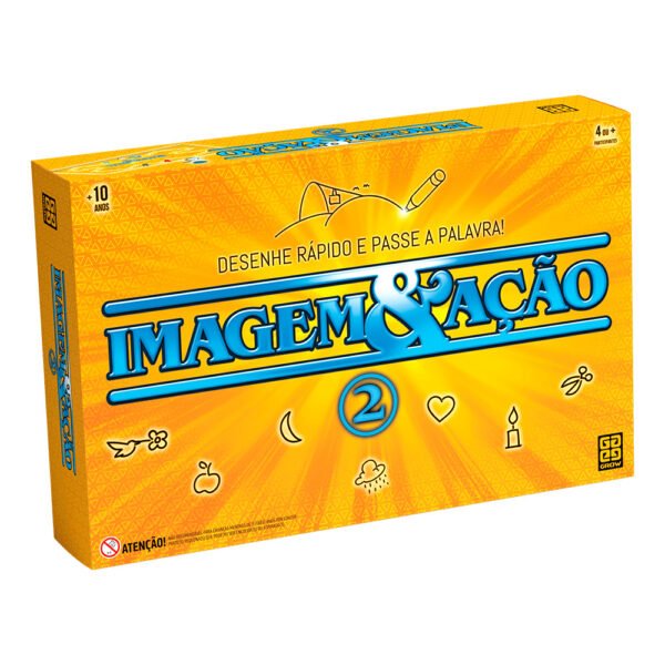 JOGO DE TABULEIRO IMAGEM E AÇÃO 2 GROW