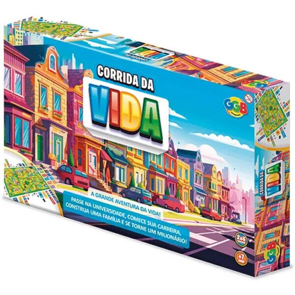 JOGO CORRIDA DA VIDA GGB PLAST