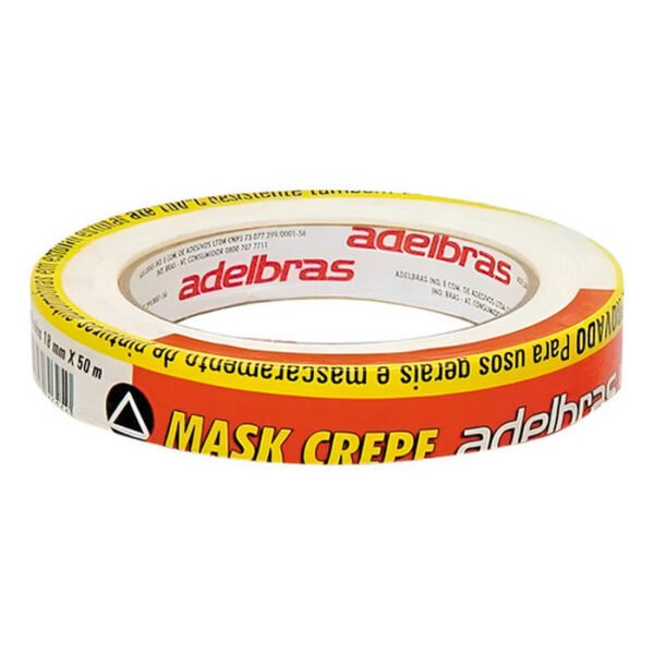 FITA CREPE BRANCA 710 18X50 ADELBRAS