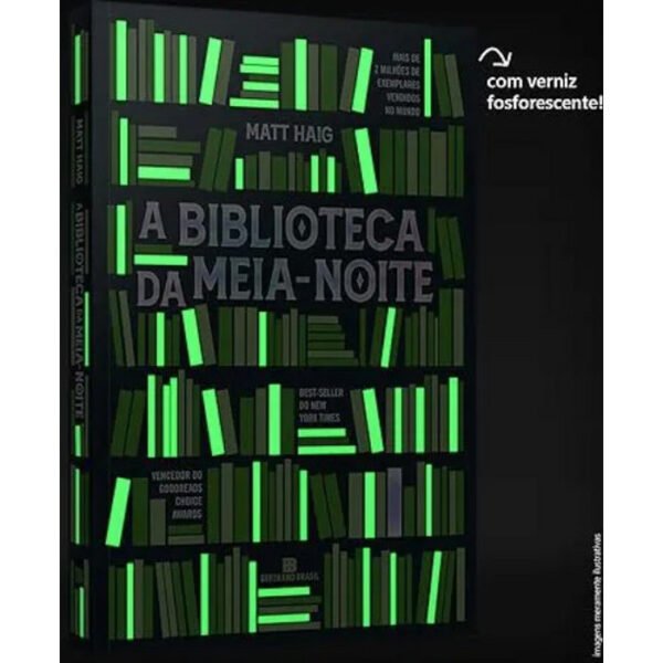 LIVRO A BIBLIOTECA DA MEIA-NOITE MATT HAIG - Image 2