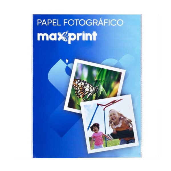PAPEL FOTOGRÁFICO A4 GLOSSY 150G C/ 50 FOLHAS MAXPRINT