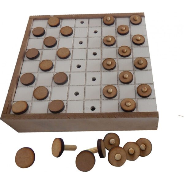 JOGO DE DAMAS ADAPTADO FUNDAMENTAL