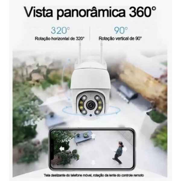 CAMERA DE SEGURANÇA EXTERNA WIFI ABQ-A8 - Image 3