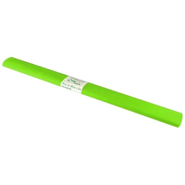 PAPEL CREPOM COMUM VERDE FOLHA 48X200 C/10 RIDET - Image 3